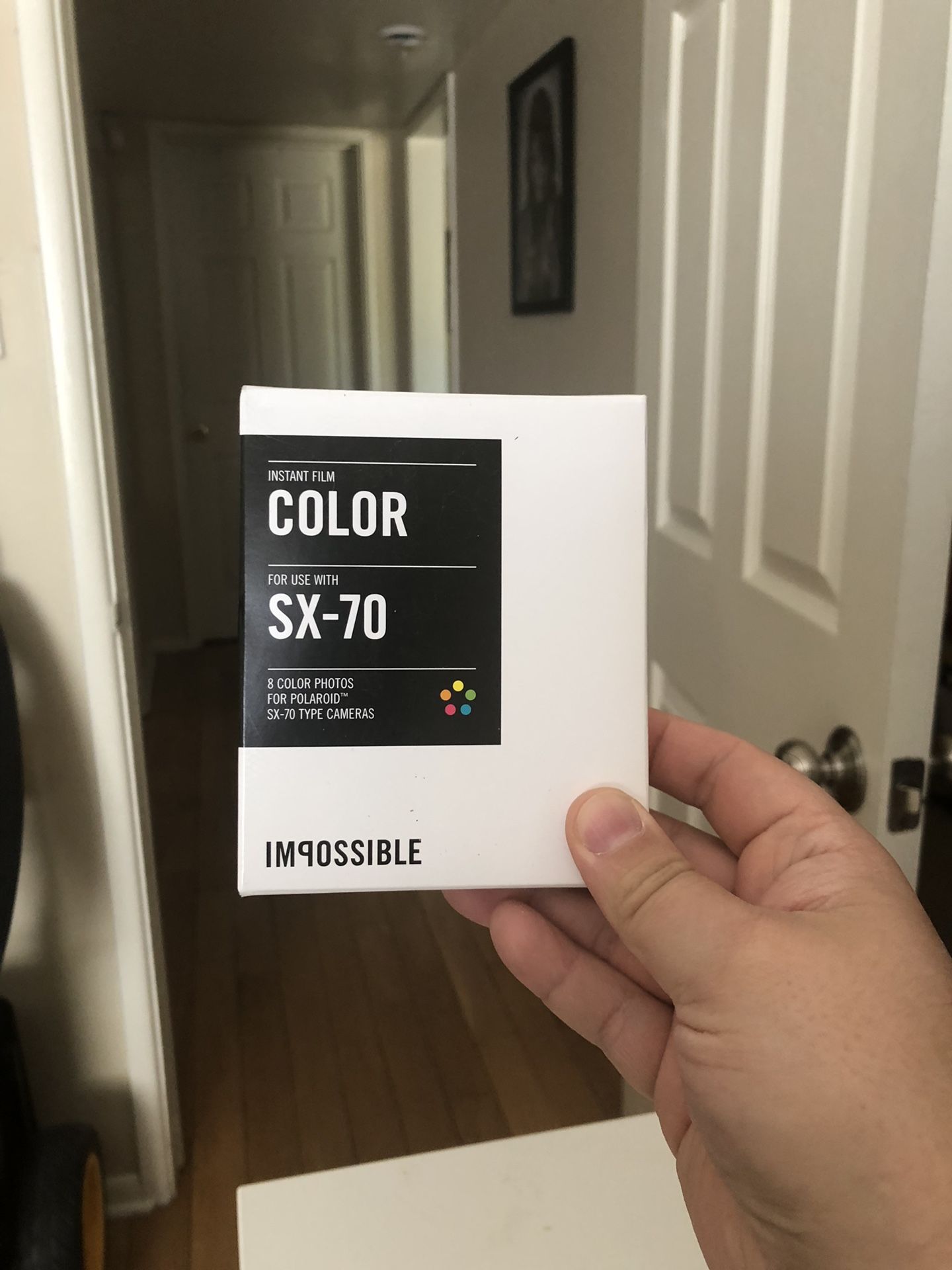Impossible project sx-70 Polaroid instant film