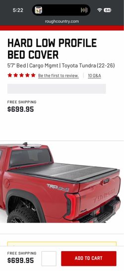 BED COVER/ HARD LOW PROFILE TRI-fold
