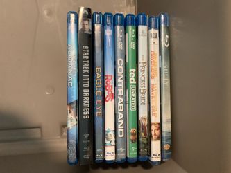 Blu-Ray DVDs ($3 each)