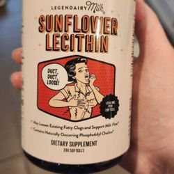 **BRAND NEW SEALED** Legendary Milk Sunflower Lecithin 200ct
