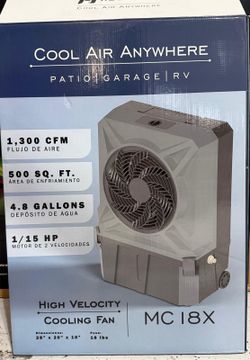 Portable Cooling Fan (Indoor/Outdoor)
