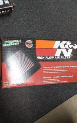 K & N HIGH AIR FLOW FILTER 33-2343 ('06-'11 HONDA CIVIC)
