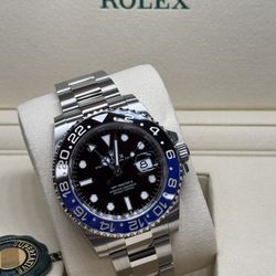 Rolex Batman GMT master -2 Brand New 2025