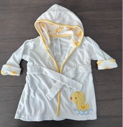 Carter's Baby Hooded Bath Robe 0-9M