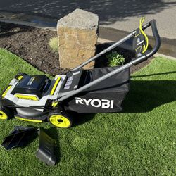 Ryobi 40V HP Brushless Lithium Battery Lawn Mower (No Battery)