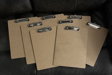 Set Of 8 Clipboards 