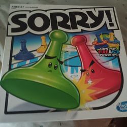 Sorry And Yahtzee Boardgames 