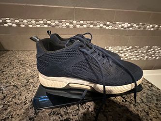 Conzuri Cloud Runners - Navy Blue Height-Increasing Sneakers - Men's 11.5
