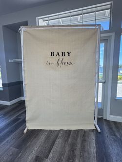 Photo backdrop frame