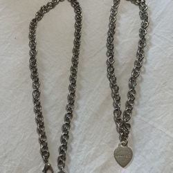 2  Tiffany Chain Necklace 