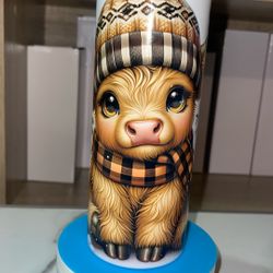 20oz Highland Cow Tumbler