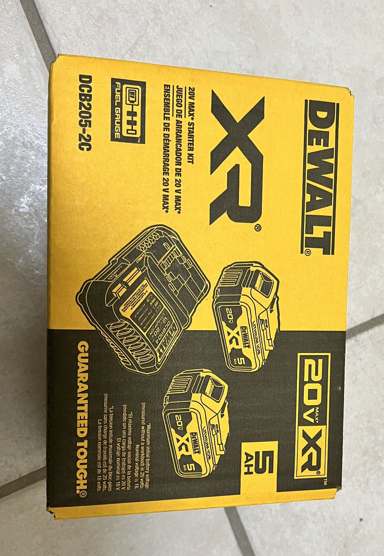 Dewalt Brand New 2 Pack 5 Amp Battery