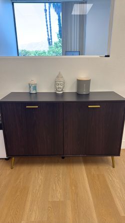 Gently used spacious credenza