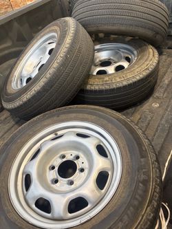 Ford OEM steel wheels