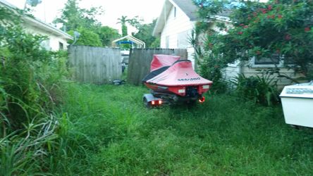 Wanted jet ski running or not