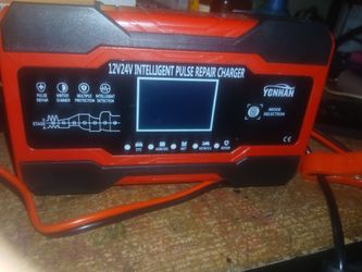 Battery charger intelligent pulse repair charger