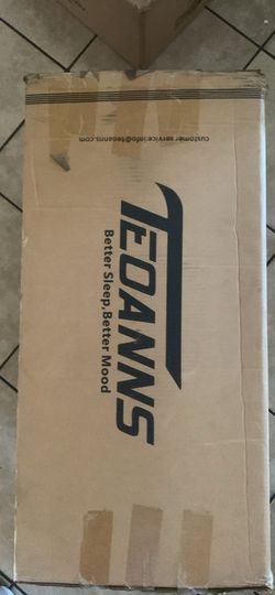 Teoanns Full Size, 10 Inches Memory Foam Mattress In The Box (White)