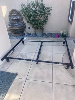 FREE adjustable metal bed frame