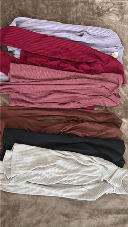 6 long sleeve shirts