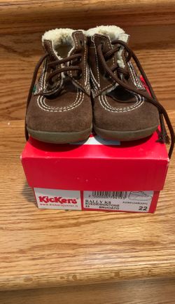 Toddler winter suede boots