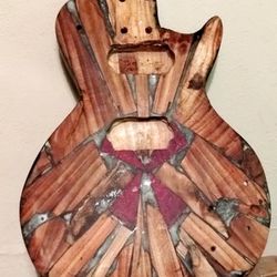 Les Paul Style guitar body for project build