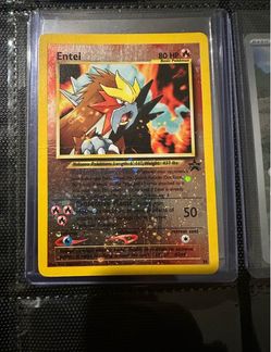 Entei Holo Promo Pokémon Card #34