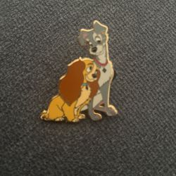 Lady And The Tramp Disney Pin