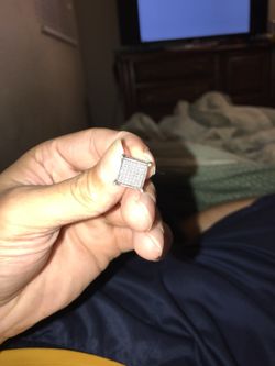 Real diamond earring