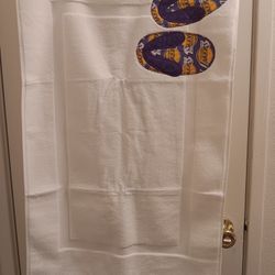 Foot Towel, Amazbasics ,20 Inx31in/51cmx79cm Made In India 100%Cotton 