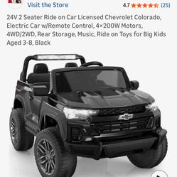 Two Seater Toddler Ride On Truck