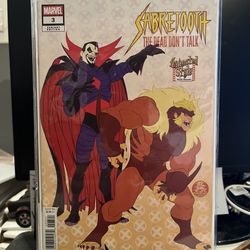 Sabretooth The Dead Don’t Talk #3 - Mark Brooks Cover