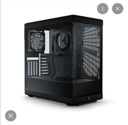 Y40 ATX PC case, with screen mod on front