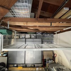 SafeRack Overhead Garage Storage Shelve