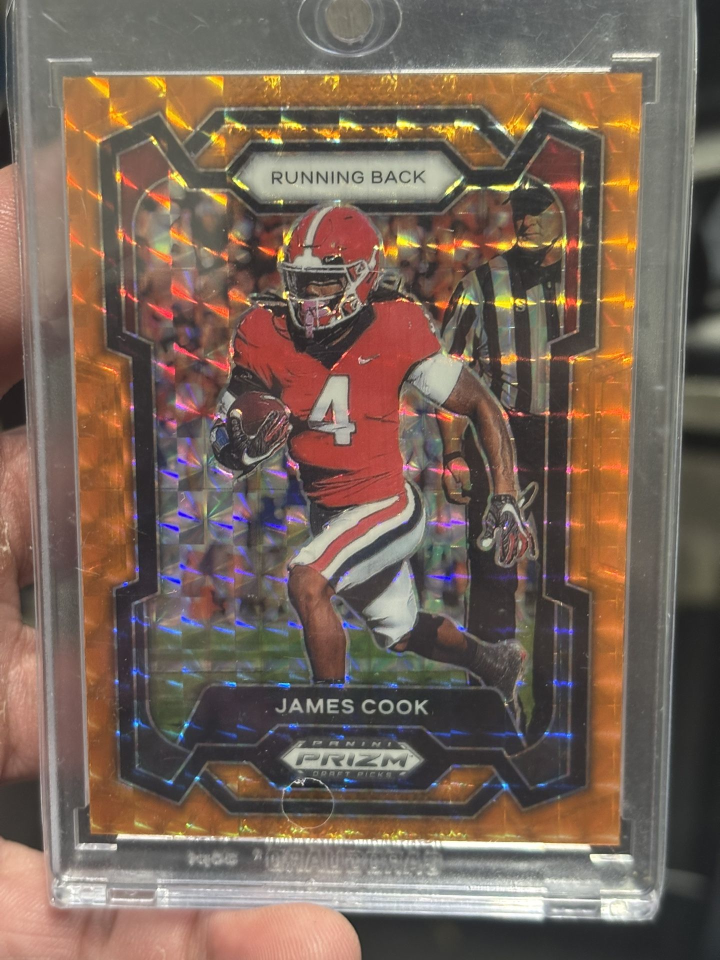 2024 Prizm Draft Picks James Cook /39 Serial #