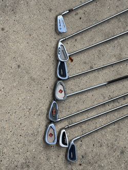 Antique Mixed Golf Irons Sets