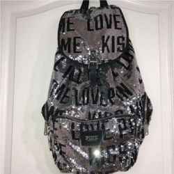 Victorias Secret Pink Sequin Backpack