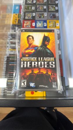 Justice League Heroes PSP