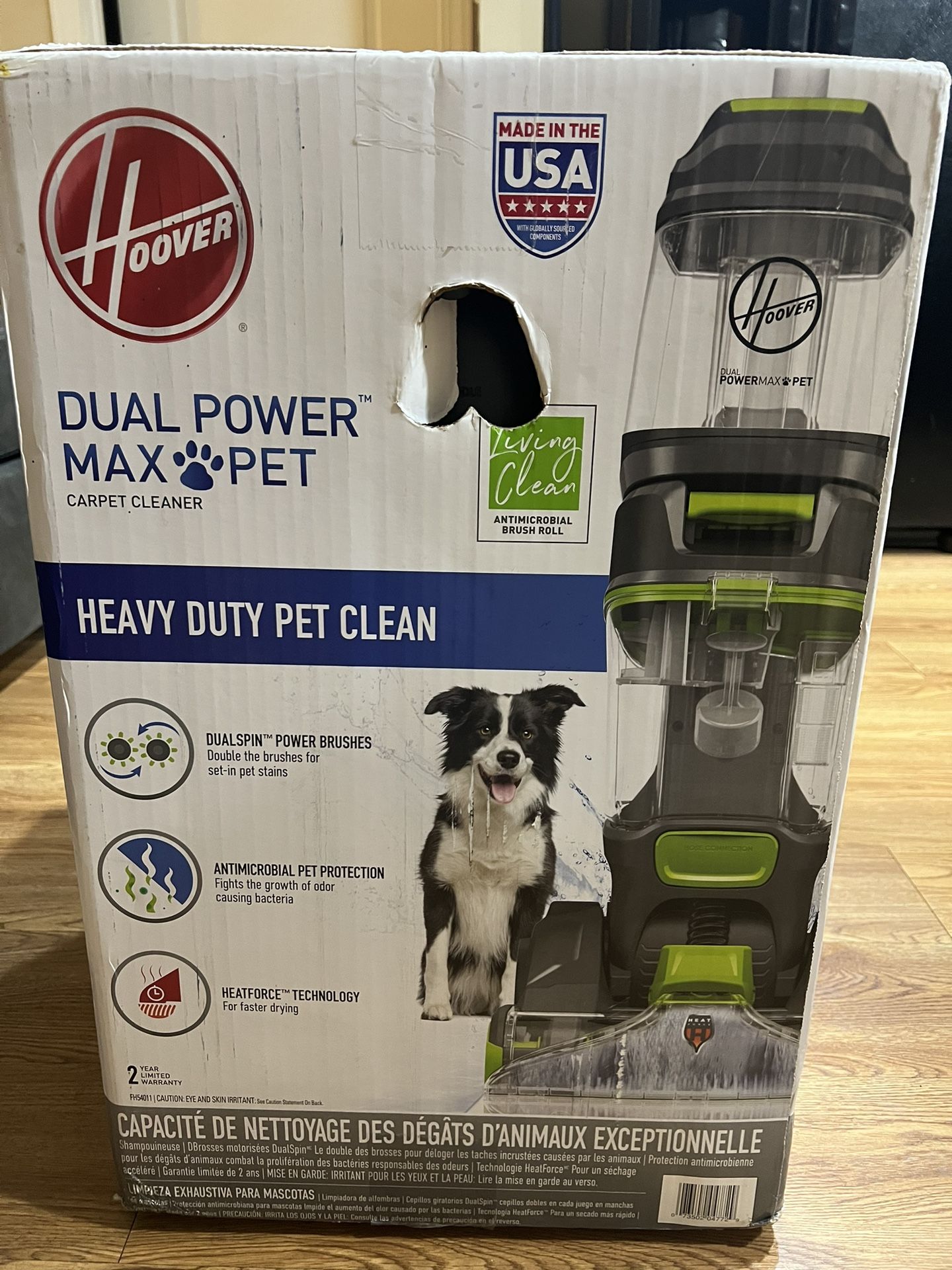 Hoover Dual Power Max Pet Carpet Cleaner (Unopened)