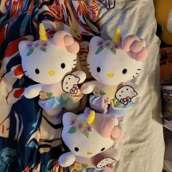 Hello Kitty Unicorn Skirt Plush