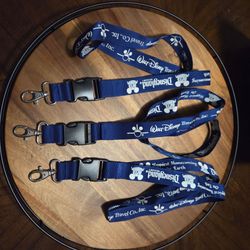 3 Disneyland Resort Lanyards