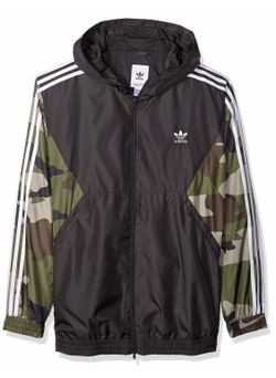 Men’s Adidas Camouflage Windbreaker