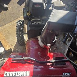 CRAFTSMAN SNOW BLOWER 