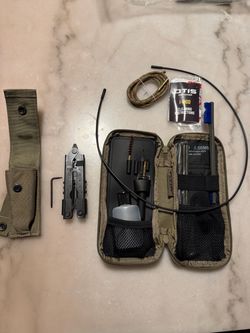 Otis 5.56 Cleaning kit w/M600 Gerber