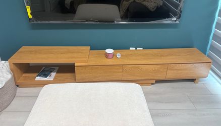 Expandable Modern TV Stand / Media Console – $300