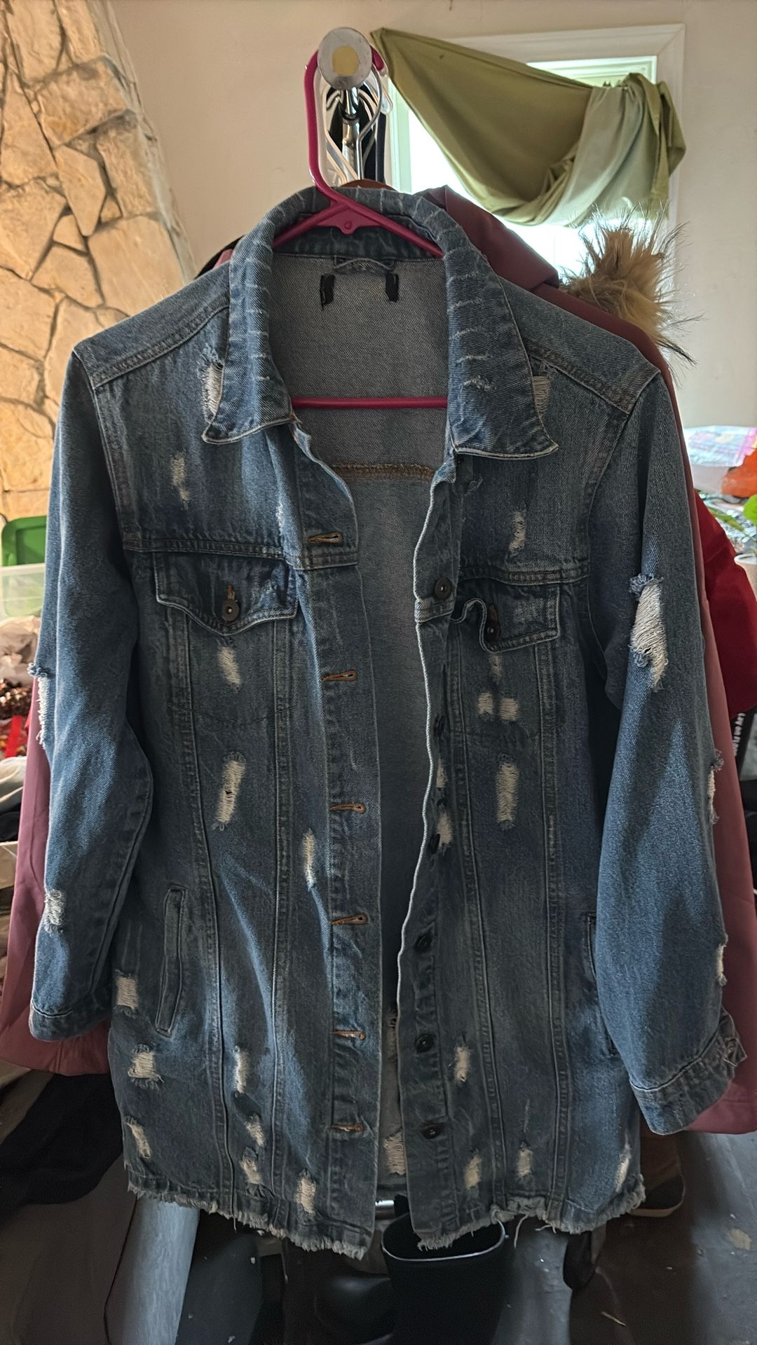Women’s Long Denim Jacket