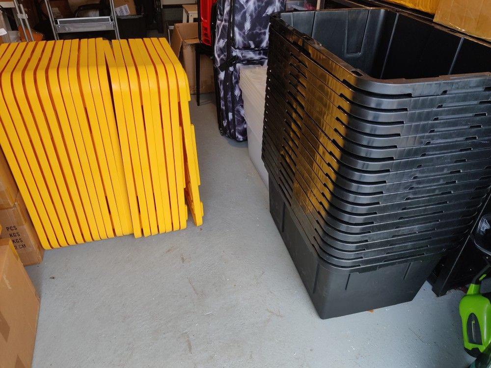 GREENMADE STORAGE BINS 12 GALLON Six bins with lids for $60) for Sale in  Phoenix, AZ - OfferUp