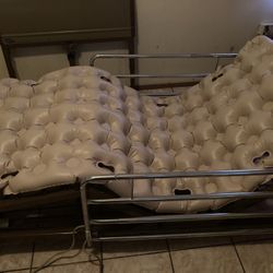 Medical Bed Invacare With Waffle Mattress