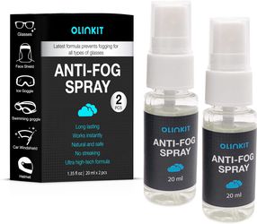 Anti Fog Spray – Premium Anti-Fog Spray for Glasses, Mirrors, Plastic Windows, Swim Goggles - Quick and Long-Lasting Glasses Anti Fog Spray Thumbnail