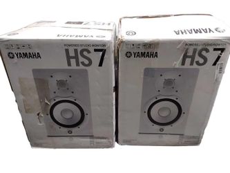Yamaha Hs7 White Bookshelf Speaker