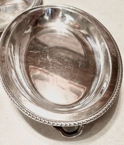 Silver-plated Serving Trays-vintage